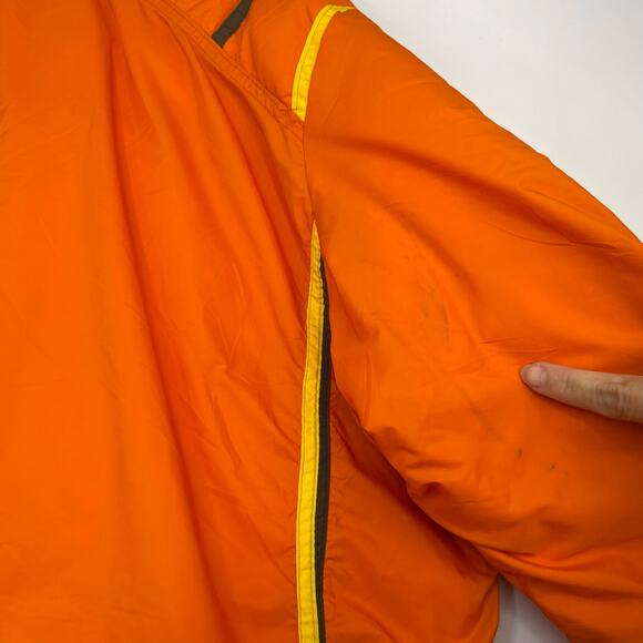 VTG Gerry Bright Orange Down Fill Mountain Work Jacket Men's XL Made in USA - Picture 5 of 13